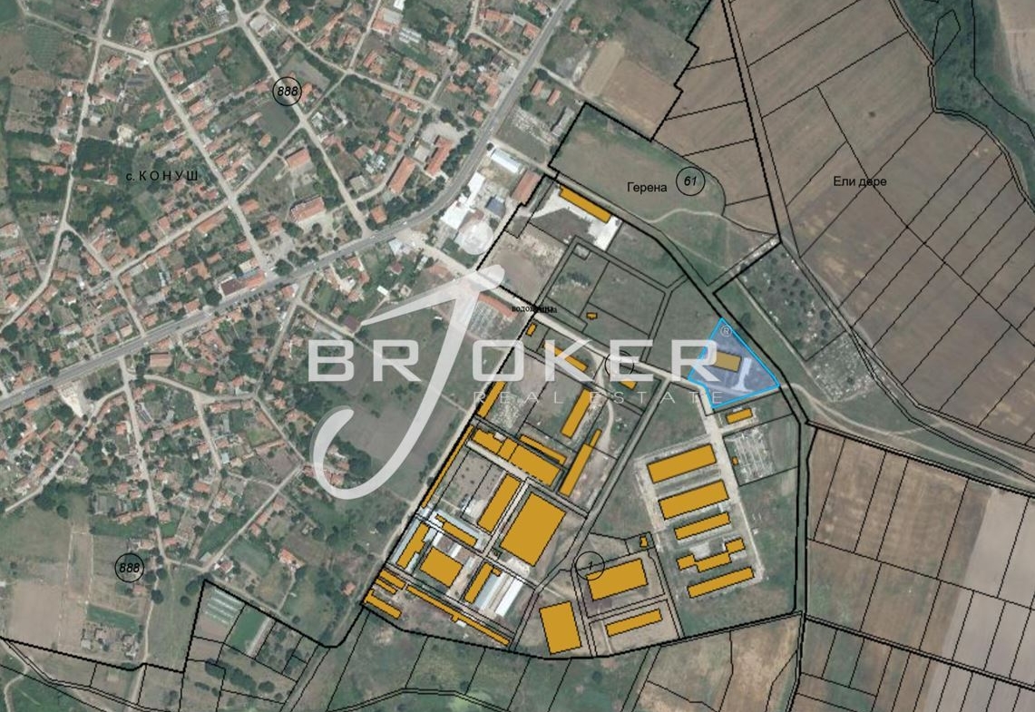 Пром. помещение - Хасково, област, с.Конуш - 0