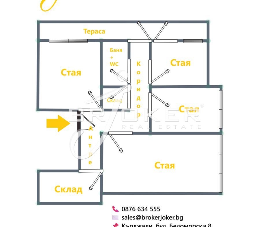 ПАНОРАМНА ГЛЕДКА ! ! ! ОТЛИЧНА ИНВЕСТИЦИЯ ! ! ! НАЙ-НИСКА ЦЕНА ЗА РАЙОНА ! ! ! - 0