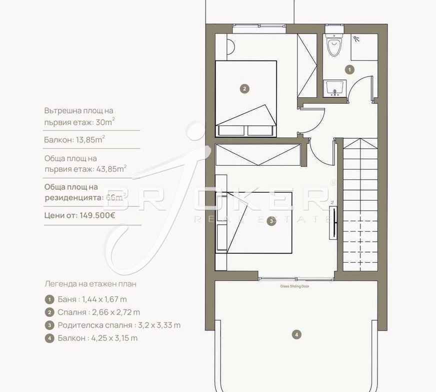 3-стаен - Серес, Акти Неон Кердилион - 0